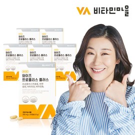 Vitamin Village 5-Functional Propolis Plus Immunity Antioxidant 6 Boxes Total 180 Capsules / 비타민마을 5중복합기능성 프로폴리스 플러스 면역력 항산화 6박스 총180캡슐