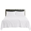 100% Egyption Cotton 200 Thread Count Flat Sheets (White, Double)