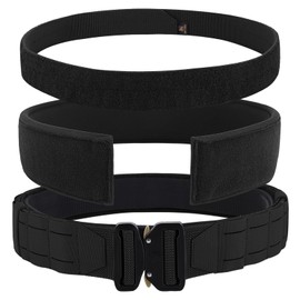 KRYDEX GEAR Tactical Belt 2 Inch with Quick Release Military Heavy Duty Molle Belt Work Belt High Performance Belt for Men