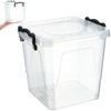 KADAX Storage Box with Lid, Robust Plastic Container, Lunch Box,