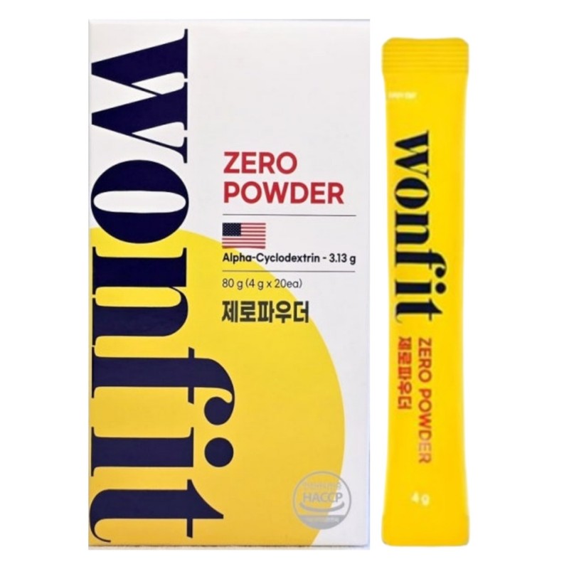 One Fit Alpha CD Zero Powder Cyclodextrin Ahn Jung-hwan Home