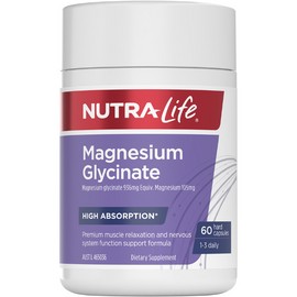 Nutra-Life NutraLife Magnesium Glycinate 60 Capsules