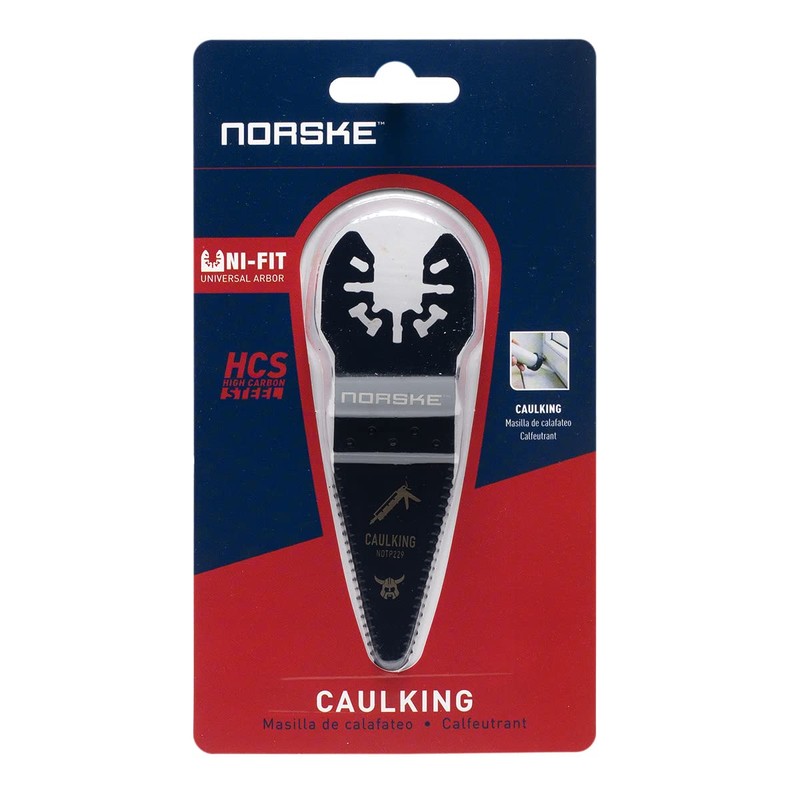 Norske Tools NOTP229 Caulking Scraper Oscillating Multi Tool Accessory Blade