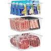 Freezer Organizer Bins - 3 Large Freezer Baskets for 8.5/11