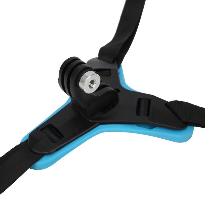 Motorcycle Helmet Front Chin Bracket Holder Fixed Strap Mount for