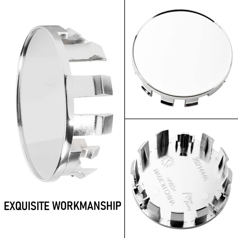 RTrhinoTuning 4PCS Wheel Center Caps Compatible with Armada Titan Pathfinder