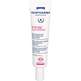 Isispharma - RUBORIL Expert Intense 15 ml - Cream Gel, concentrated care against redness - Sensitive skin - Soothes and reduces redness and unpleasant skin feeling - France