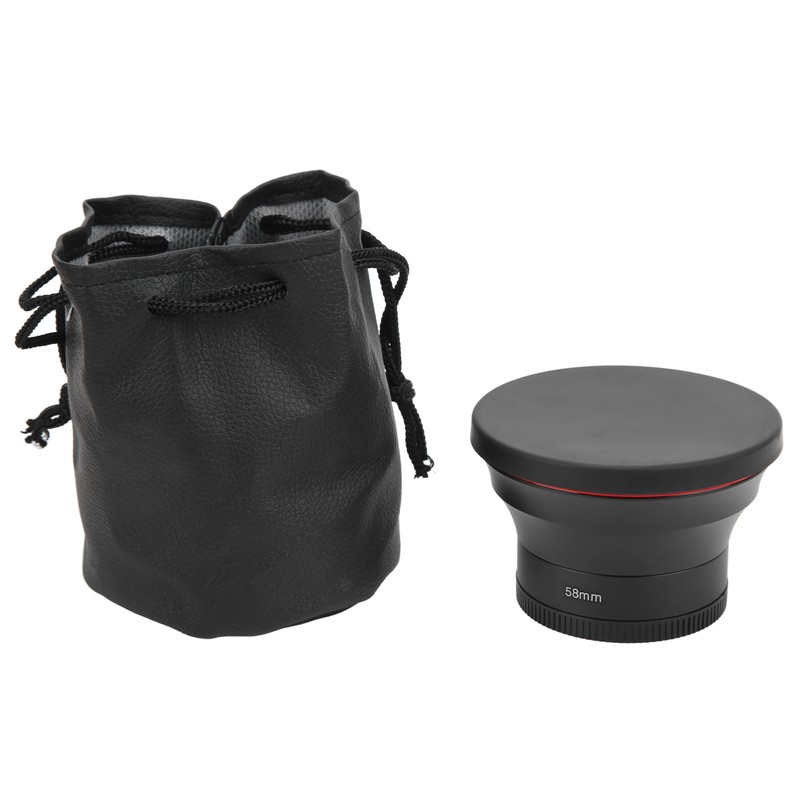 58mm 0.43X Wide Angle Lens Optical Glass Camera Lens with
