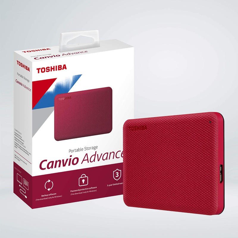 Toshiba Canvio Advance V10 1TB USB 3.0 Portable External Hard
