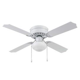 Portage Bay 51491 Cherry Hill Ceiling Fan, 42, White