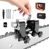 SMEIWANR Chainsaw Sharpening Jig, Hand Cranked Chainsaw Sharpening with 4.0