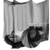Clasken Canopy Mosquito Net, Mosquito Net, Foldable Polyester for Double