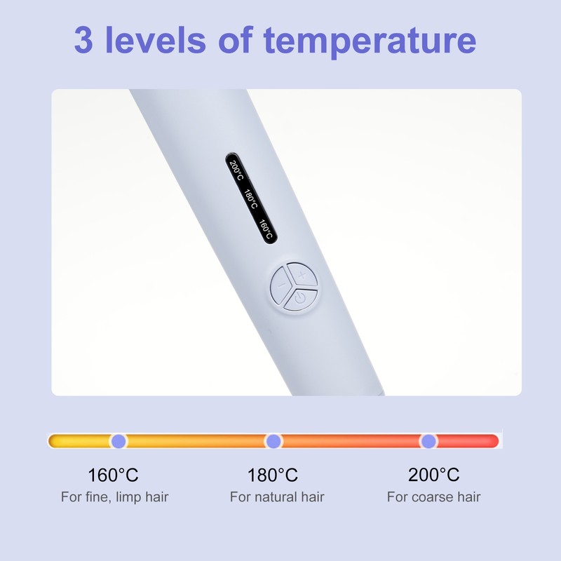 2 in 1 Flat Iron Hair Straightener Automatic Hair Curler