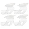 Operitacx 4pcs Cordless Shade Handles for Roller Blinds No Drill