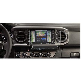 ZFM Tempered Glass Screen Protector Compatible With Toyota Tacoma 2022 2021,9H Hardness,High Definition,Protecting Toyota 8â Car Center Touch Screen