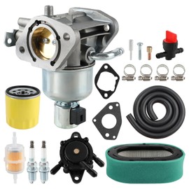 1685319-S Carburetor for Kohler 7000 Series Engines KT725 KT730 KT735 KT740 KT745 22HP 23HP 24HP 25HP 26HP Replaces 16853 19-S 3285363S 3285367S Carb with Air Filter Tune-up Kit