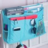Createy Bedside Caddy Hanging Bed Organizer Storage Bag Pocket for