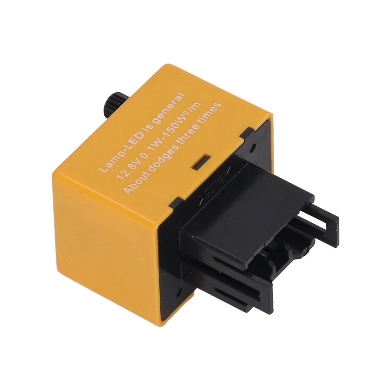 Electronic LED Flasher Relay 8 Pin Adjustable Frequency ABS Flasher