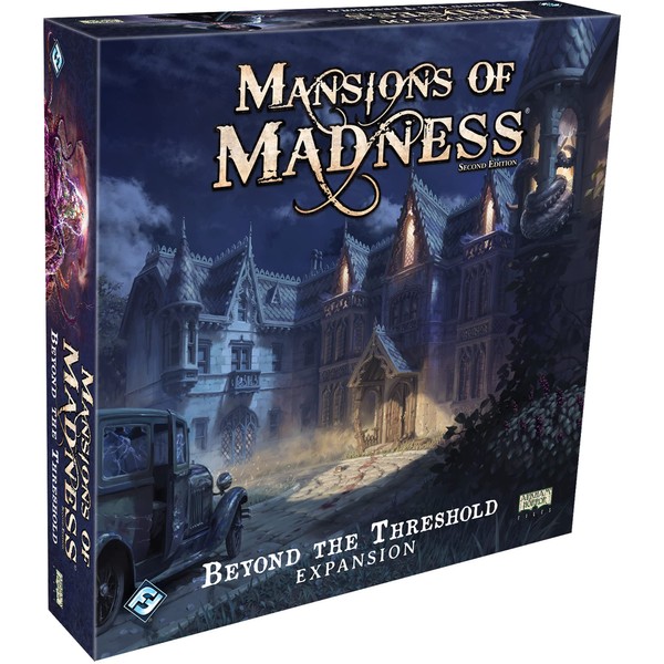 Mansions of Madness Beyond the Threshold Board Game EXPANSION | Horror Game | Mystery Game for Teens and Adults | Ages 14+ | 1-5 Players | Average Playtime 2-3 Hours | Made by Fantasy Flight Games
