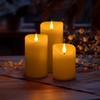 Tidomate Rechargeable Candles with Remote - LED Pillar Candles with