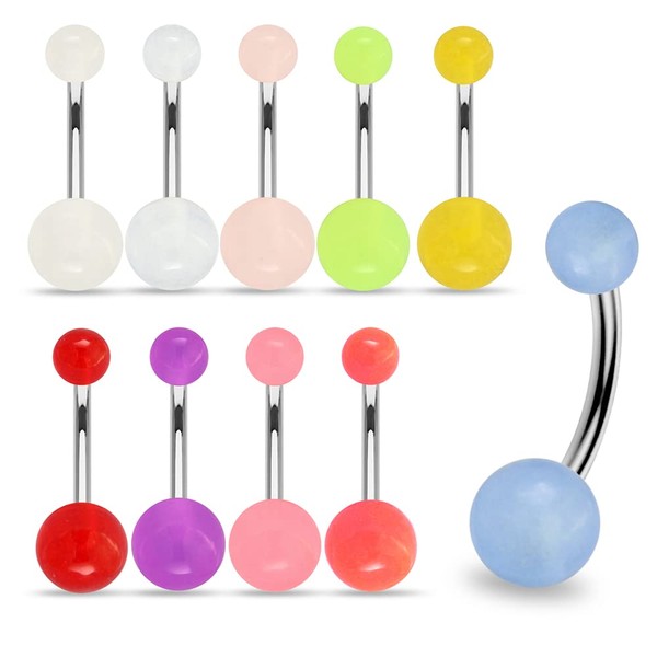 Monster Piercing Pack of 10 | 316L Surgical Steel with