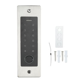 Card Access Control Machine with Backlit Keyboard Embedded Touch Fingerprint Password Access Control System