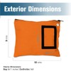 BankSupplies Canvas Interoffice Mailer | 12” W x 9” H