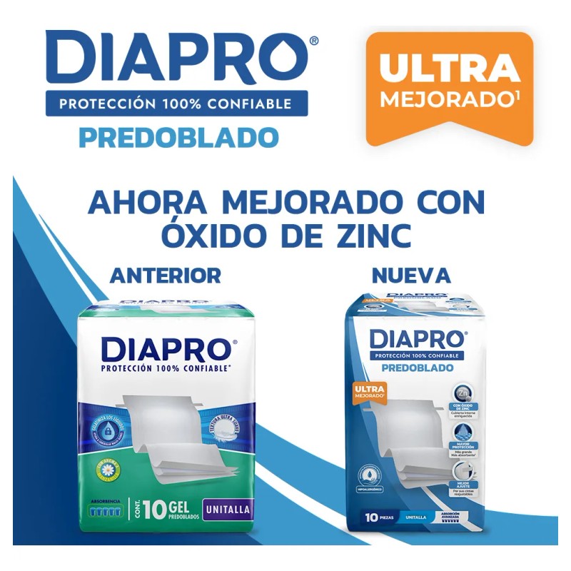 Predoblados Diapro Gel Unitalla 10 Piezas