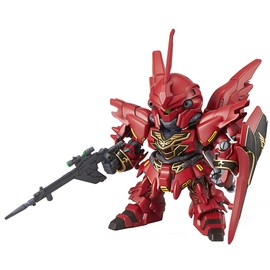 SD Gundam EX Standard Mobile Suit Gundam UC Sinanju Color Coded Plastic Model