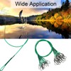 QISHUO Heavy Duty Fishing Leader Steel Wire Stainless Fishing Leaders