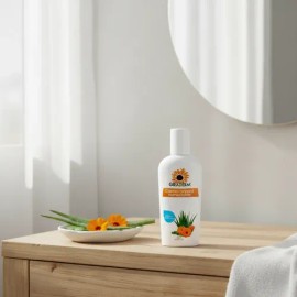 Crema Corporal Con Sábila Y Caléndula Natural Premium 250 Ml