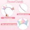 Acshio 16 Pack Princess Crowns Headband, Shiny Sequin Princess Dress