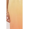 Runaway the Label Women's Niyah Maxi Dress, Mimosa Ombre, Yellow,