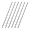 MECCANIXITY 6 Pcs Round Steel Rod 5.5mm Diameter HSS Lathe
