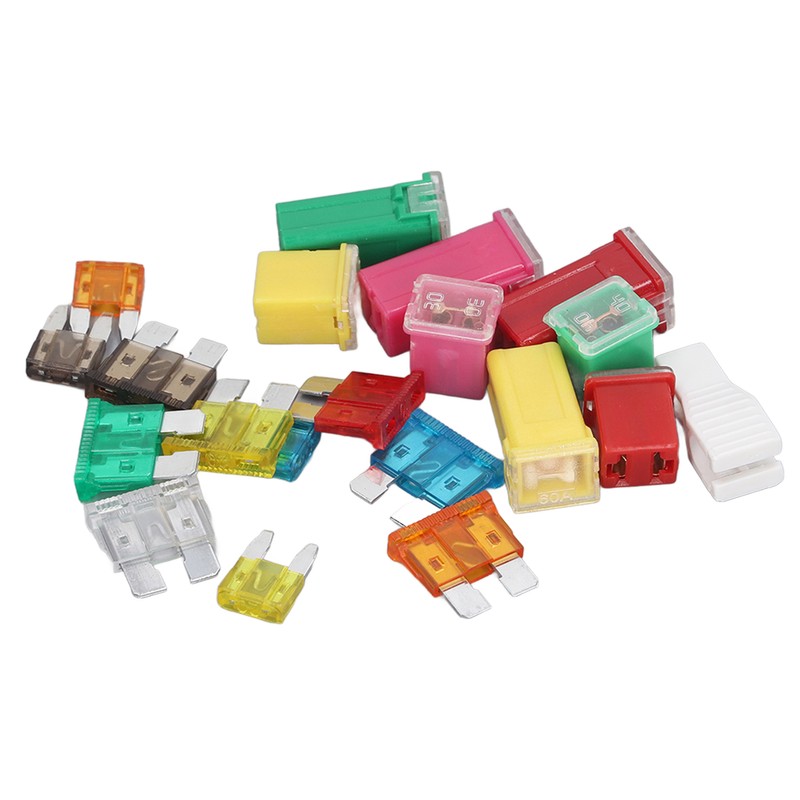 250 Pieces Automotive Fuses High Frequency Blade and Box Shape