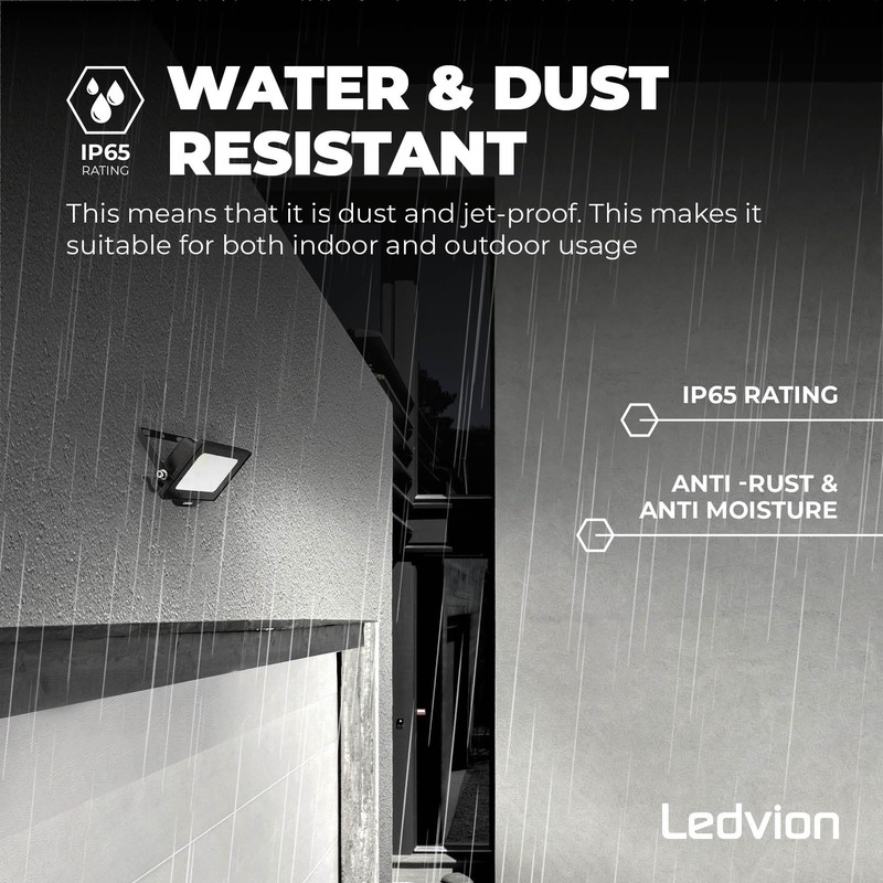 Ledvion Osram LED Spotlight, 20 Watt LED Floodlight, 6500 K