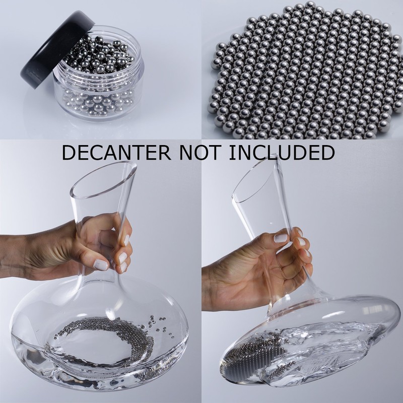 Plaisir de la Cave Wine Decanter Cork Stopper & Stainless