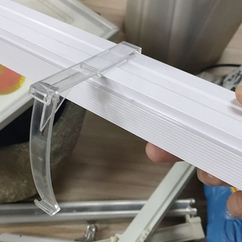 AXLIZER 6PCS Plastic Vertical Blind Curtain Clip Vertical Blind Clip