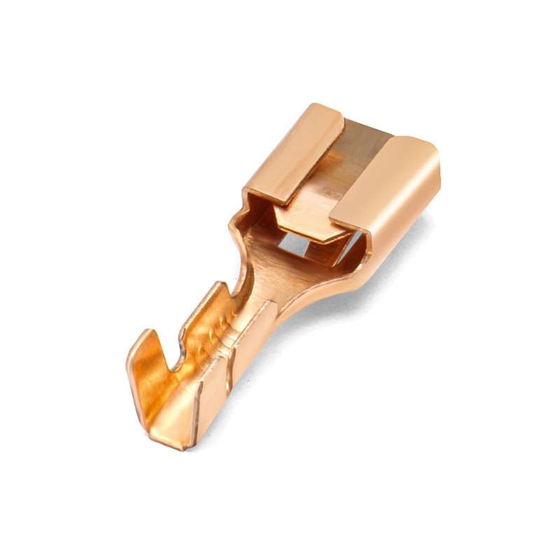 Heschen female spade quick splice crimp terminals 6.3mm crimp connector