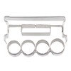 Staedter Railway Carriage Cookie Cutter, Stainless Steel, 5.5 cm
