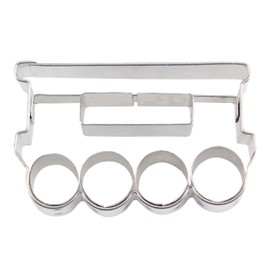 Staedter Railway Carriage Cookie Cutter, Stainless Steel, 5.5 cm