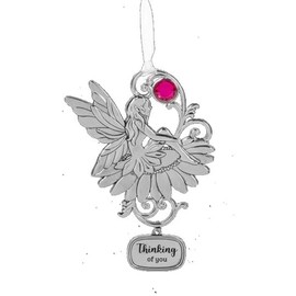 Ganz Thinking of You Ornament, Multicolor, 3-inches Width, Zinc, Home Decor Accessories, ER76721