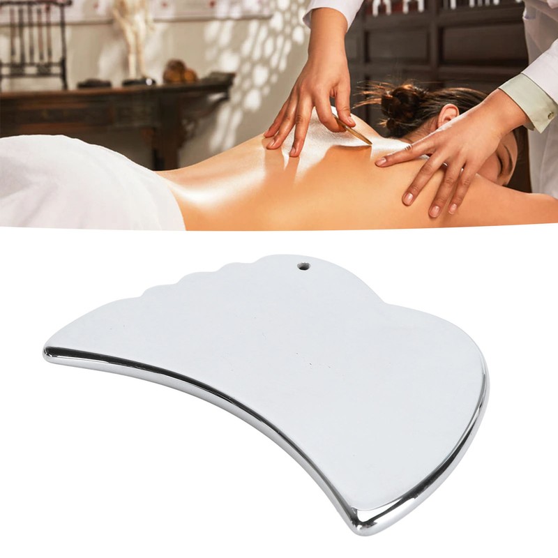 Wing Shaped Terahertz Stone Gua Sha Facial Tool for SPA