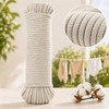 Natural Cotton Washing Line Rope 25m x 5.5mm, Braided Clothes