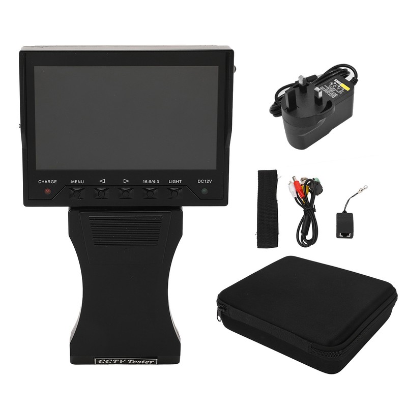 CCTV Tester LCD Camera HD Analog Video Monitor VGA Input