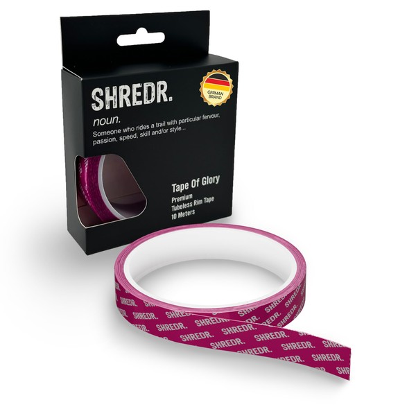 SHREDR. Tape Of Glory - Premium Tubeless Rim Tape |