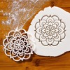 Set of 2 Mandala Cookie Cutters, 2 pieces - Bakerlogy