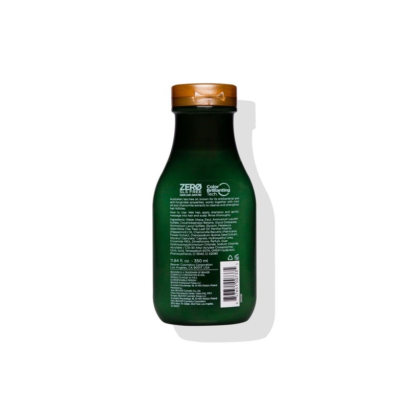 Beaver Tea Tree Shampoo For Oily Hair Flaky Scalp Itching