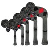Scott Edward Golf Headcovers 5Pcs for Driver*1 Fairway*2 Hybrid*2,Knitted Elastic