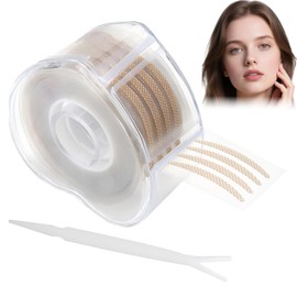 Pack of 600 Slip-On Eyelid Tapes, Stripes, Invisible, Eyelid Stripes, Invisible Eyelid Tape, Slip-On Eyelid Stripes, Skin Colour, Eyelid Lifting without Surgery